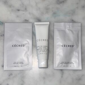 Cecred Shampoo, Conditioner and scalp scrub